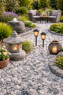 Polar Ice White Chippings 20mm – Decorative Garden Gravel | Driveways, Paths & Landscaping Stone