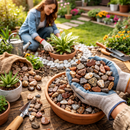 Cheshire Pink Gravel 20mm – Decorative Quartz Landscaping Stone – Fish Friendly Garden & Driveway Aggregate