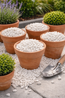 Luxury White Marble Gravel 10mm – High-End Decorative Aggregate for Modern Garden & Landscape Design